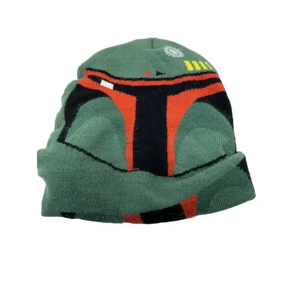 Star Wars Green Acrylic Knit Beanie Cap - Picture 1 of 4